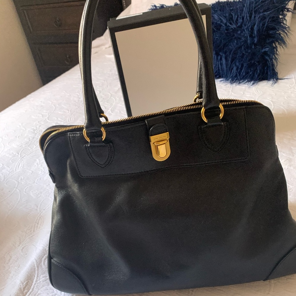 Marc Jacobs Black Hobo Handbag